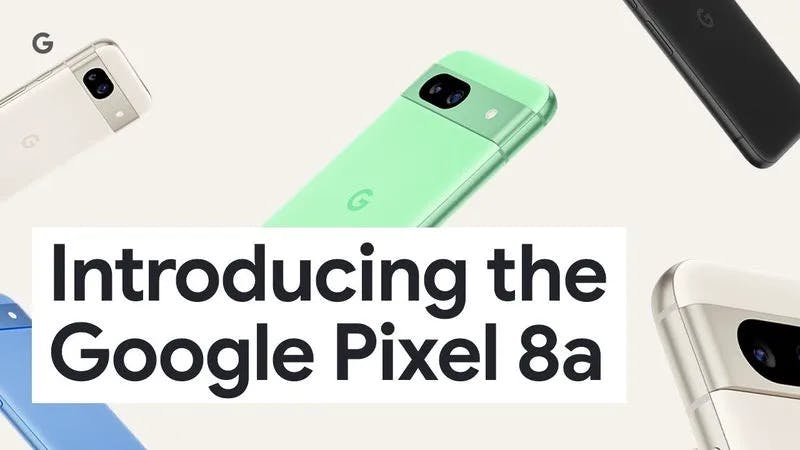 google pixel 8a intro