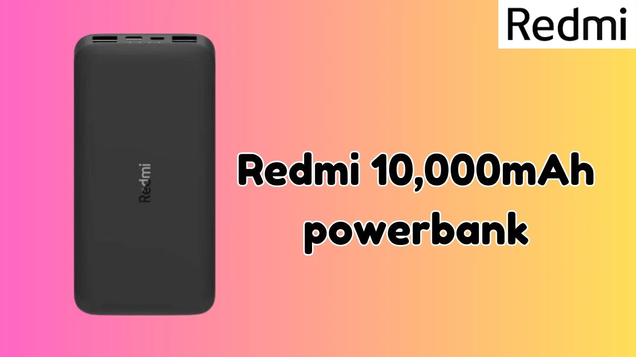 Redmi 10,000mAh powerbank